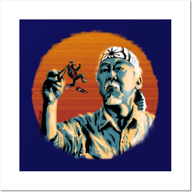 Mr. Miyagi & Marty McFly Wall Art by KKTEE